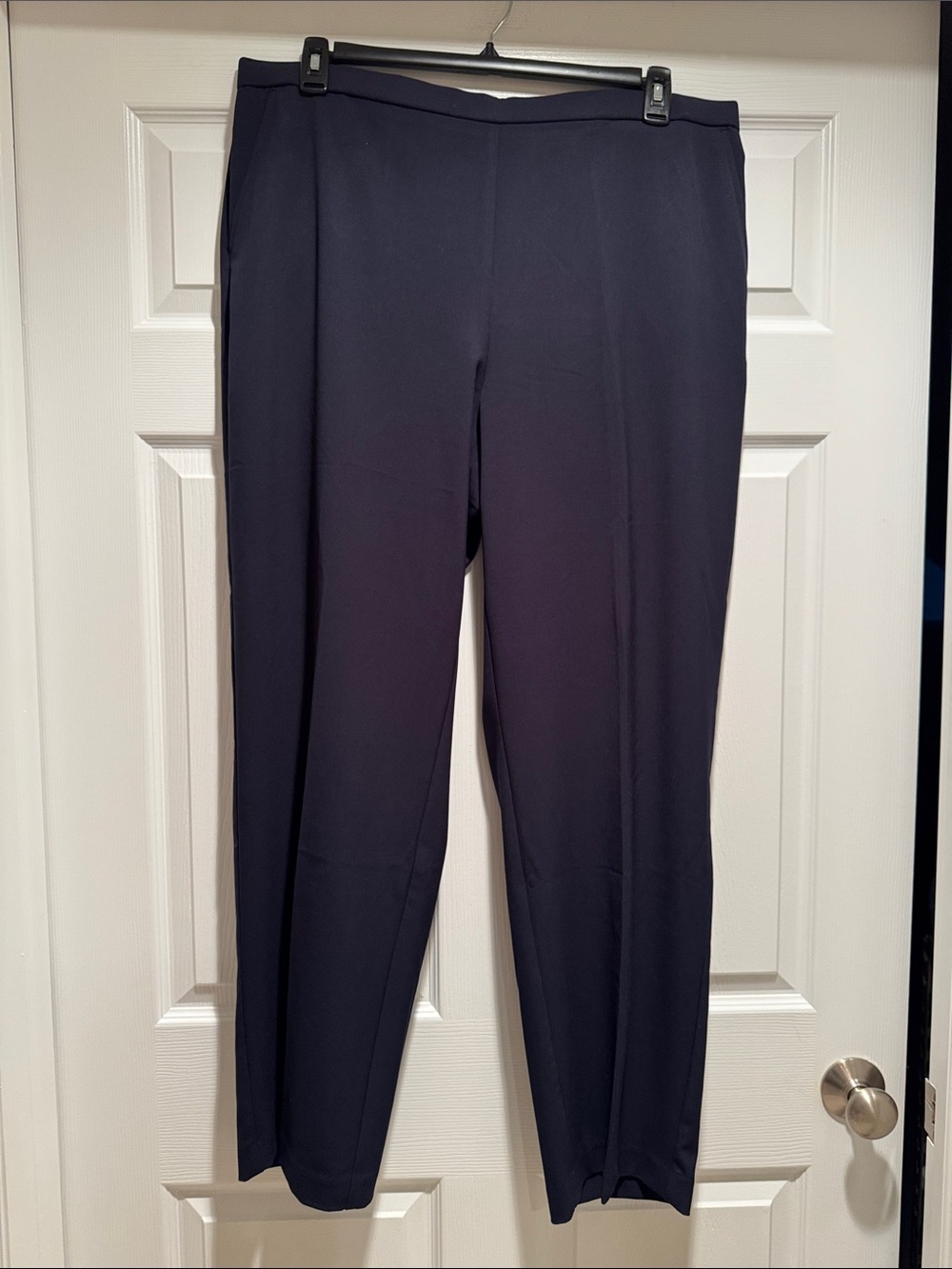 Briggs New York Navy Straight-Leg Women's Pants
